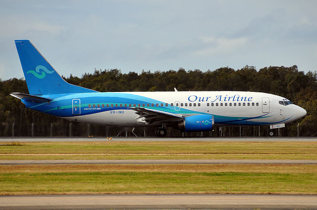 VH INU Boeing 737 3Y0 Our Airline 6600855059